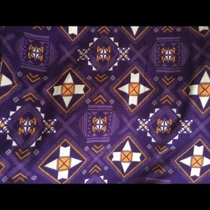 Nwot tc lularoe leggings. Purple geometric pattern